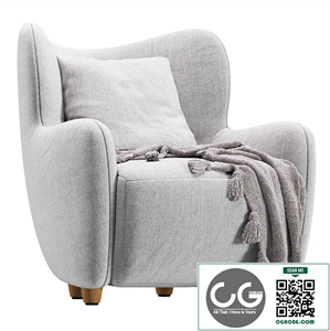 Jodie Wing Chair by West Elm