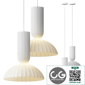 JEANNE FLUTED PENDANT LIGHT