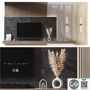  TV Wall | set 887