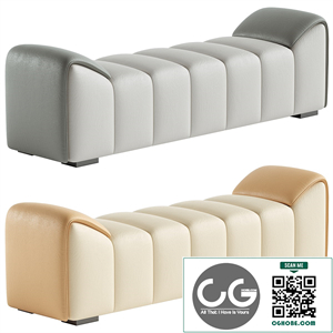 With Arms Upholstered Scandinavian Bedroom Bench