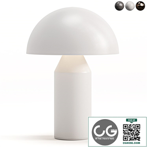Atollo Glass Table Lamp By Lumens