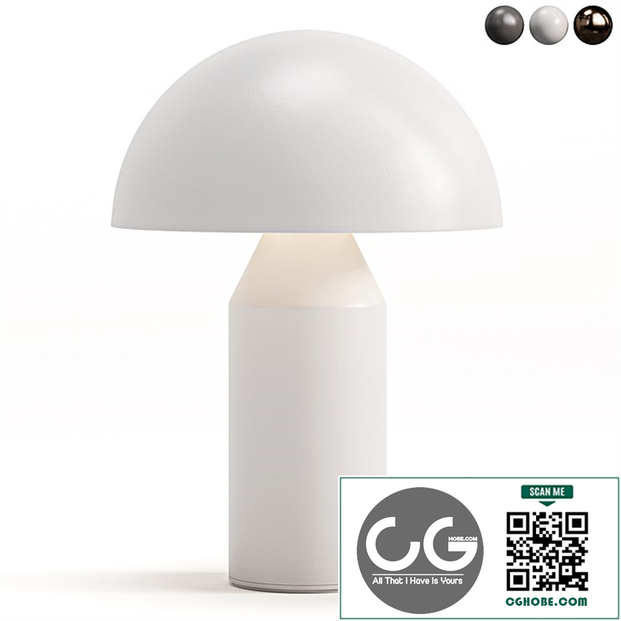 Atollo Glass Table Lamp By Lumens