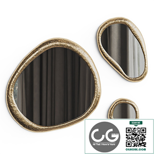 Abstract mirror Halo by Boca do lobo