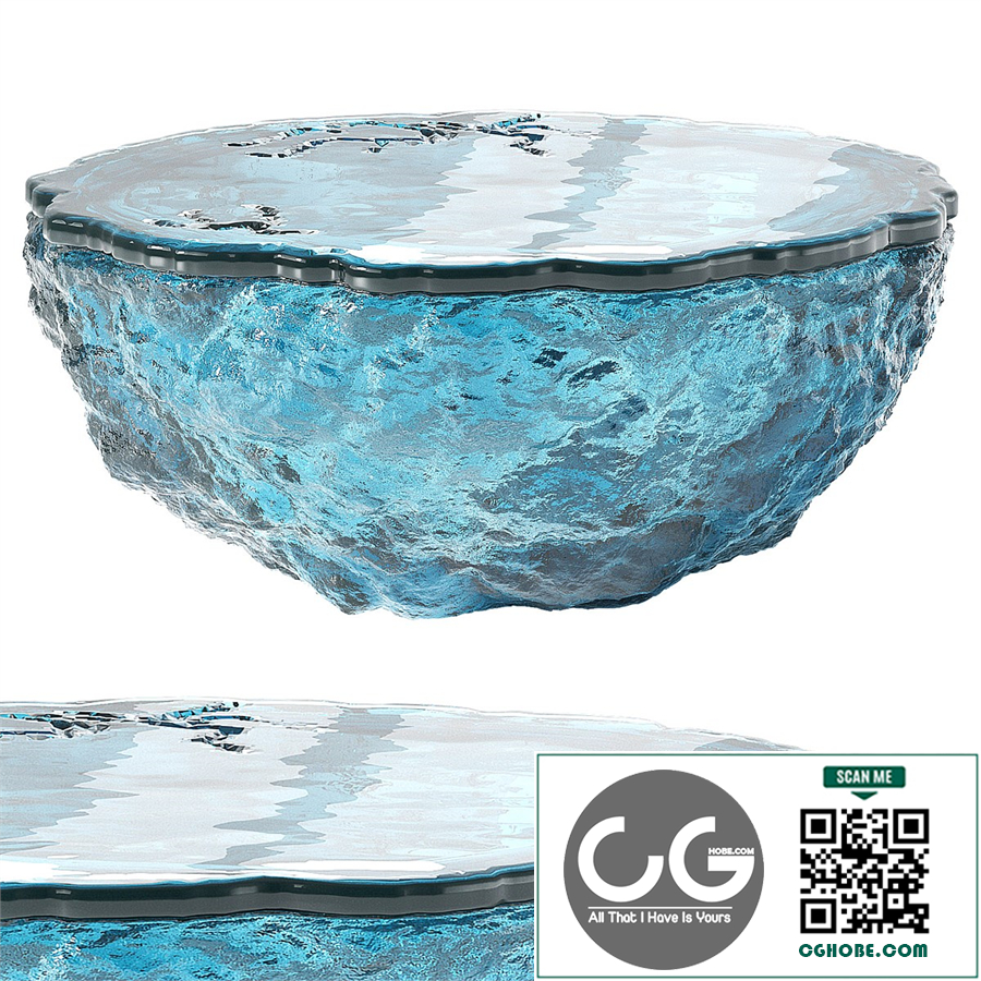 Resin Coffee Side Table