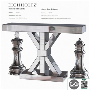 Eichholtz Console Table Valetta & Chess King & Queen