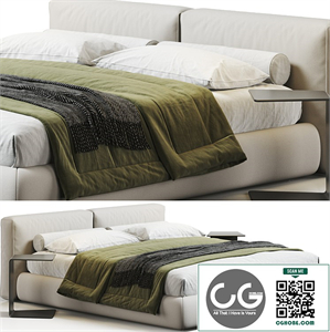 Amos Boucle Bed