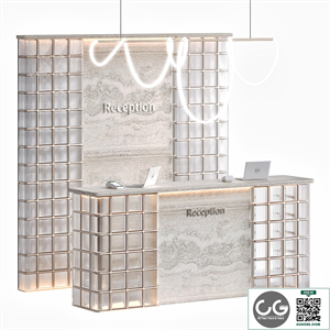 Glass block reception 2