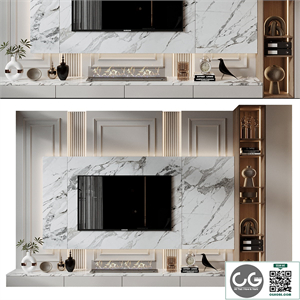 TV shelf 0769