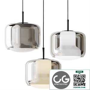 Titan Glass Pendant Lamp from Vakkerlight