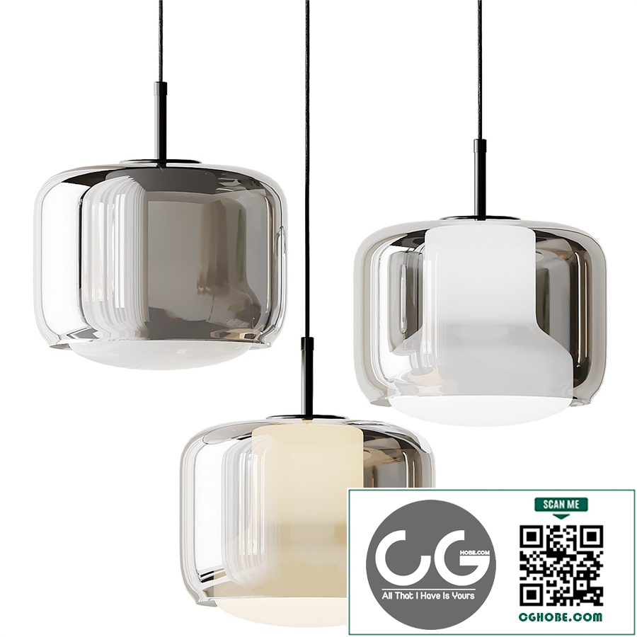 Titan Glass Pendant Lamp from Vakkerlight