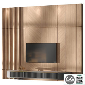 TV set wall 05