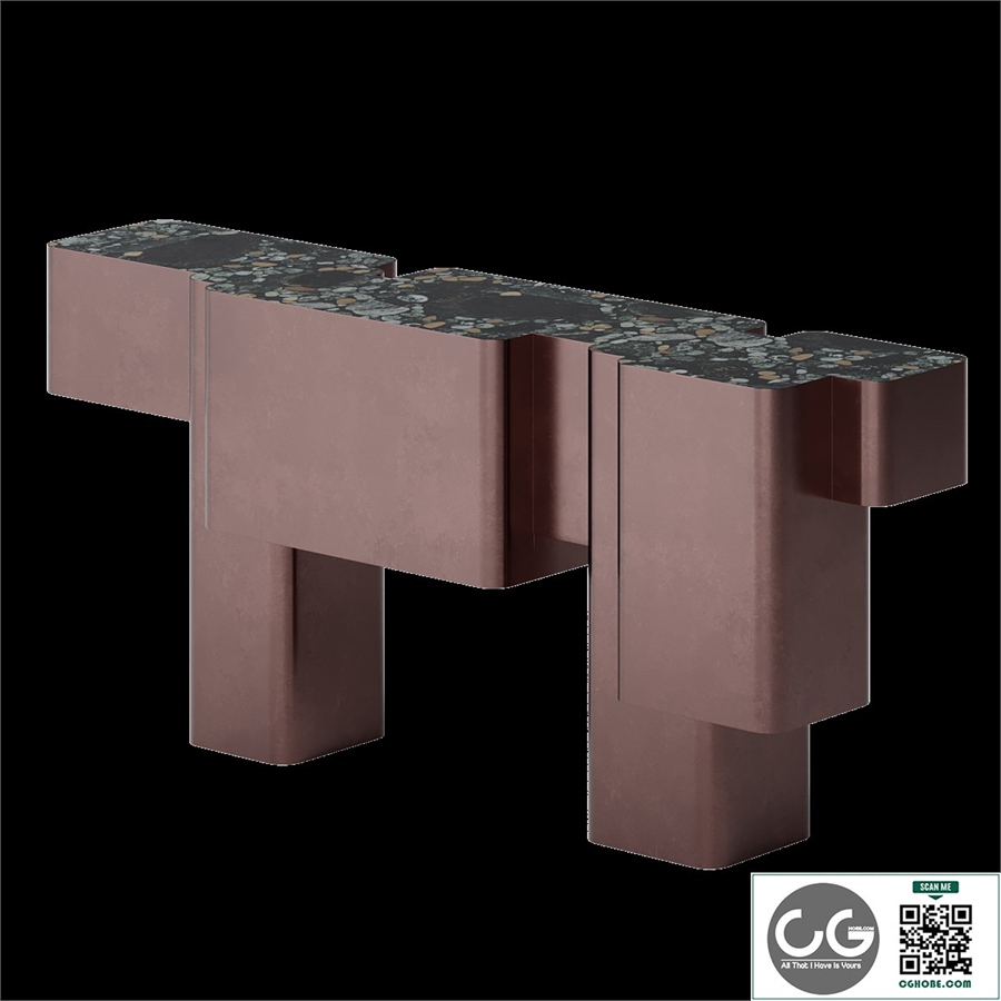 Xenolith Console by Kelly Wearstler