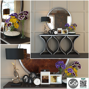 unique modern console table