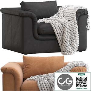 CB2 Mardones Lounge Chair