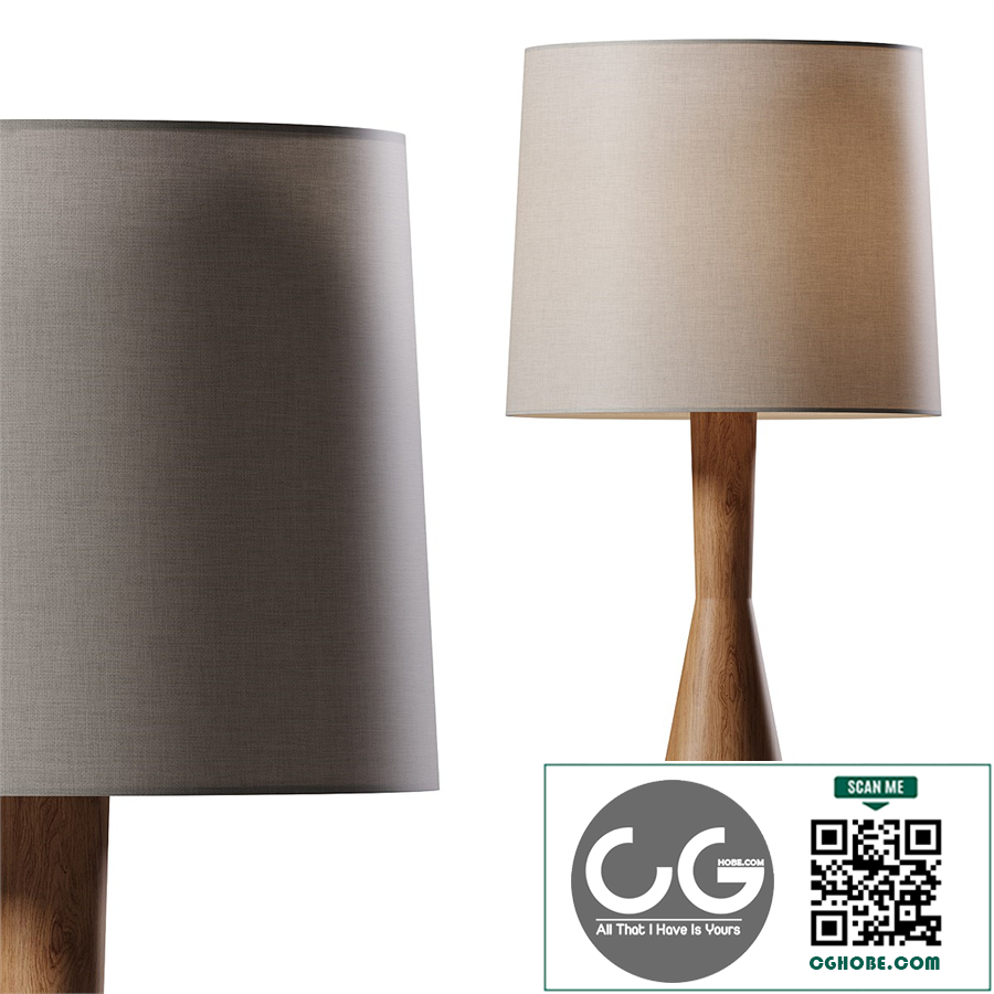 Nala Mango Wood Table Lamp