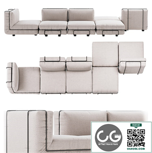 Modular sofa Karakter GB Lounge
