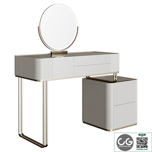 Dressing table Drawer Makeup Vanity Set