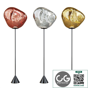 Floor lamp Melt cone slim by Tom Dixon