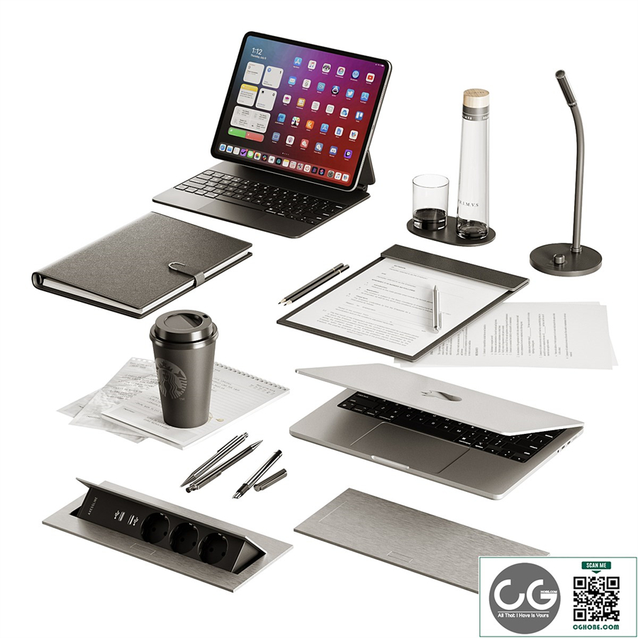 Decorative set for office
