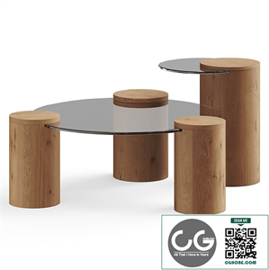 Lulu and Georgia Wilmot Round Side Coffee Table