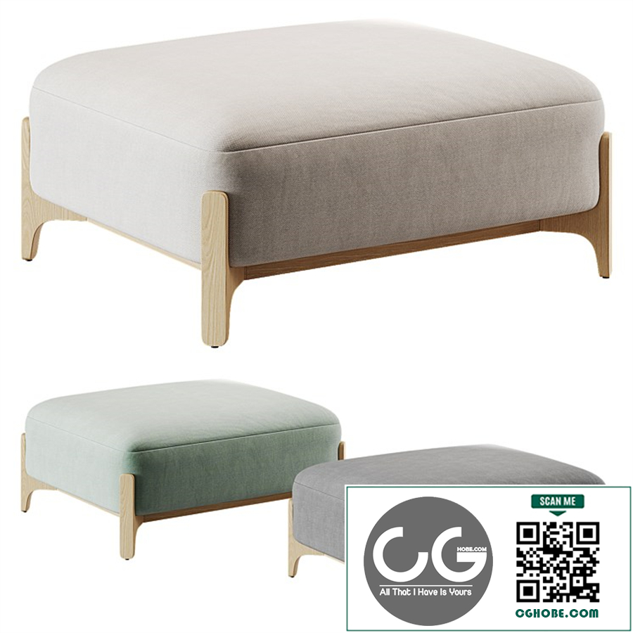 Pouf Sabot from Prostoria