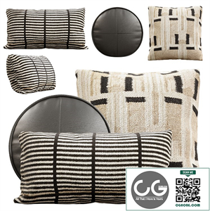 CB2 Throw Pillows Set