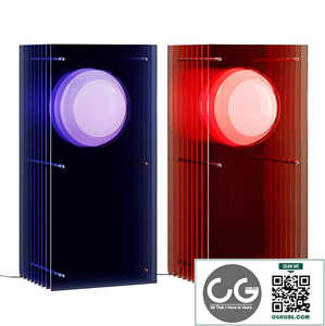 Bang Lop Small Rectangle Table Lamp