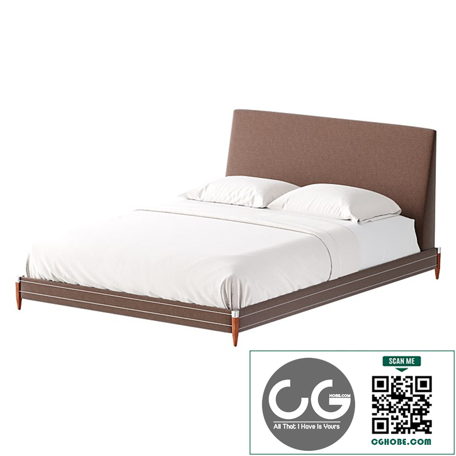 TIBURON MINK UPHOLSTERED QUEEN BEDl
