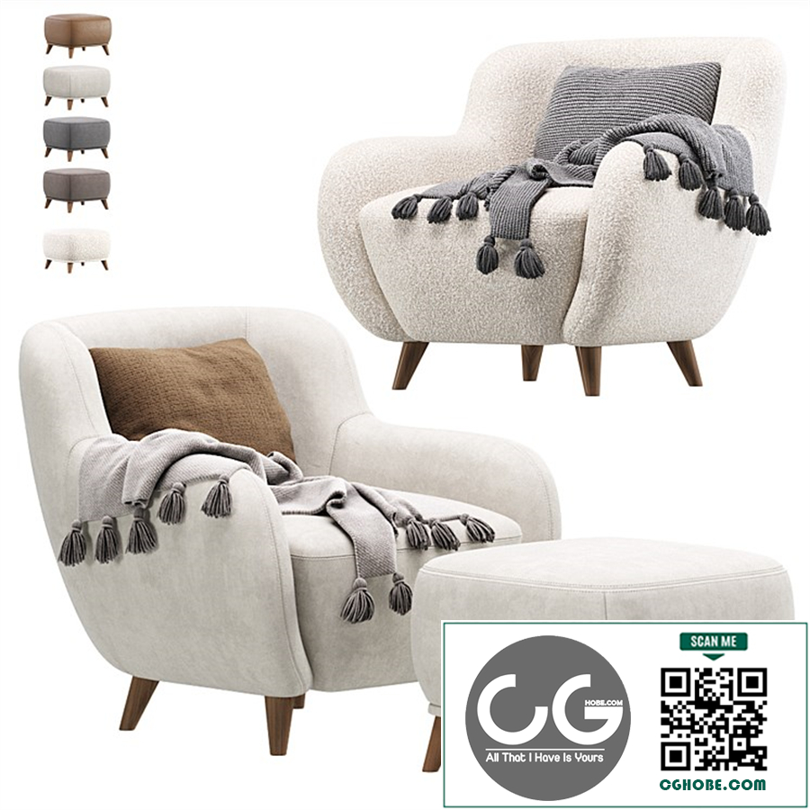 Armchair Ansil Happy Velvet by Divan.ru / Armchair Ansil