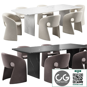 Celeste 2 & Kishi Dining Set