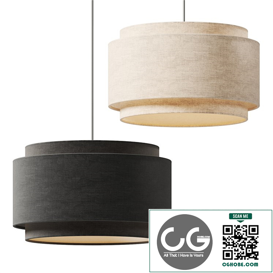 Avery Double Drum by Crate and Barrel