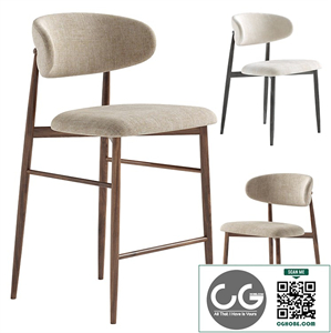 Halston Kitchen Stool & Halston Dining Chair