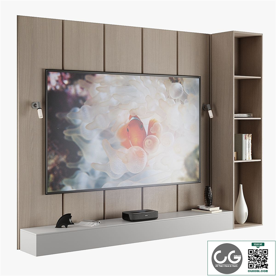 TV Wall with Hisense Laser Projector