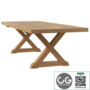 Atelier Demurge Collection dining table Normandy