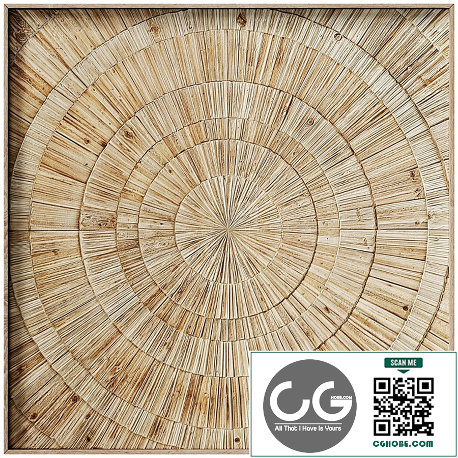 Decorative panel 3D ART RELIEF 116
