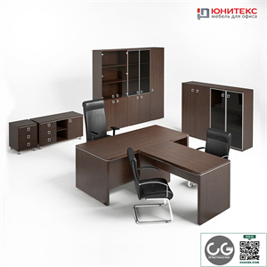 Cabinet rukovodityalya Cosmo and chairs Apollo