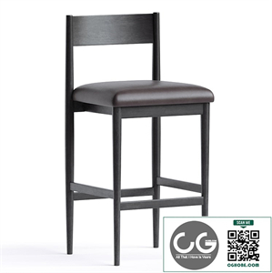 Mavery Sierra Espresso Bar Stool