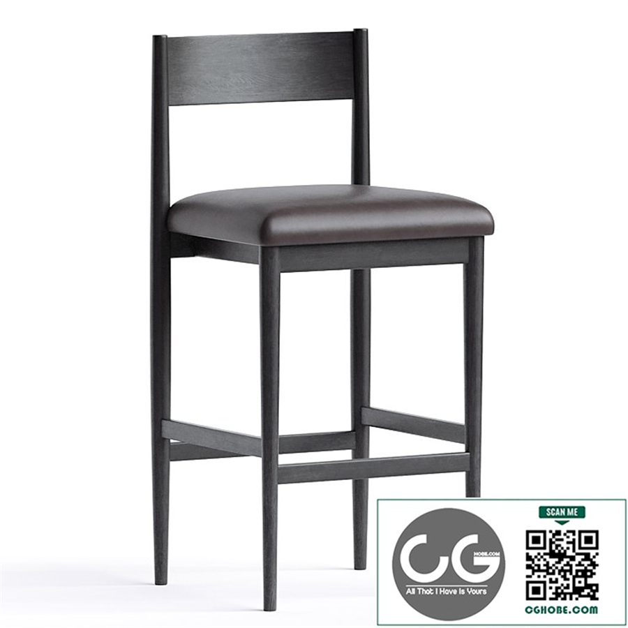 Mavery Sierra Espresso Bar Stool