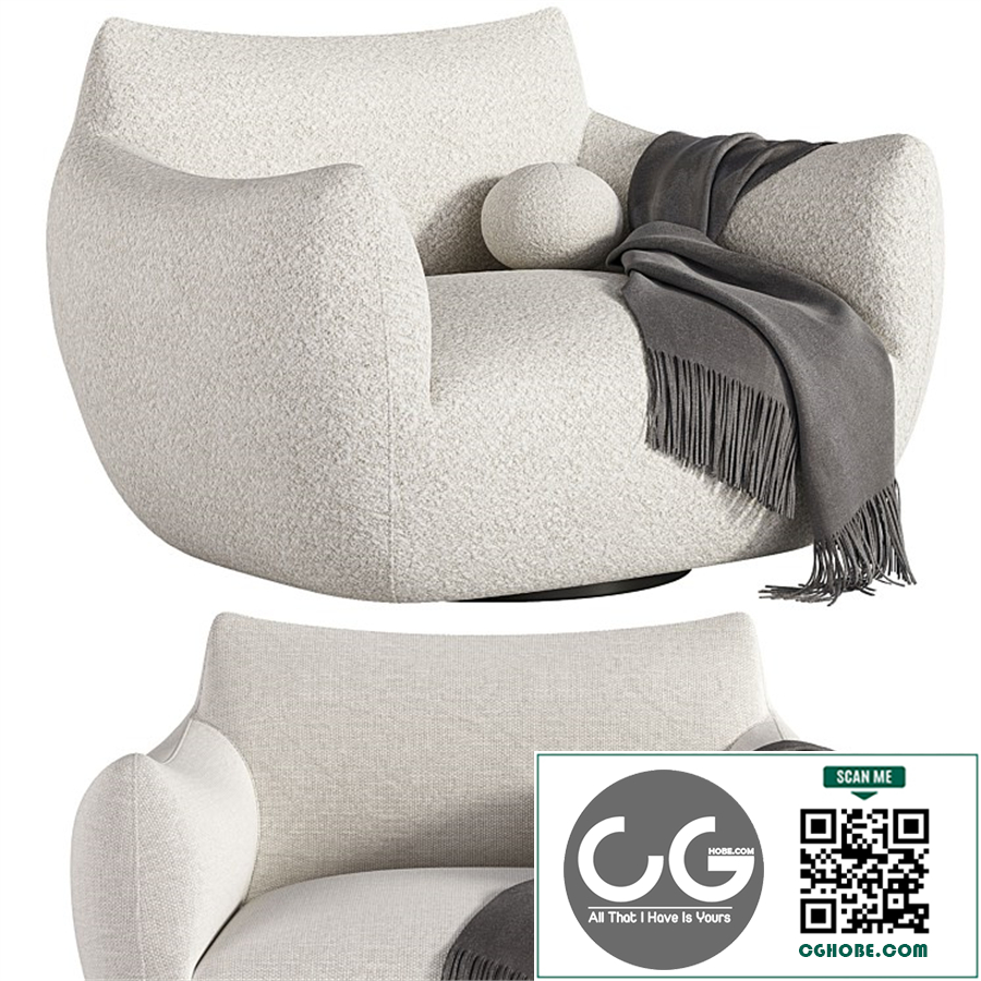 Margot Swivel Chair-fourhands