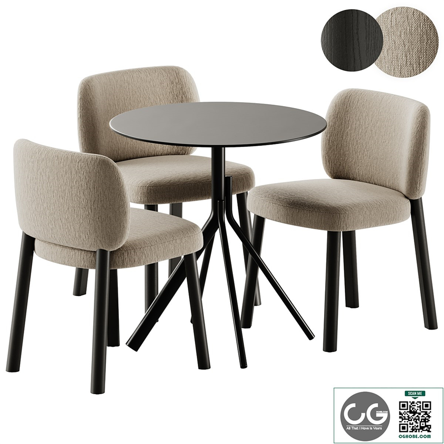 Bross Aretha Chair and Et al Main Table