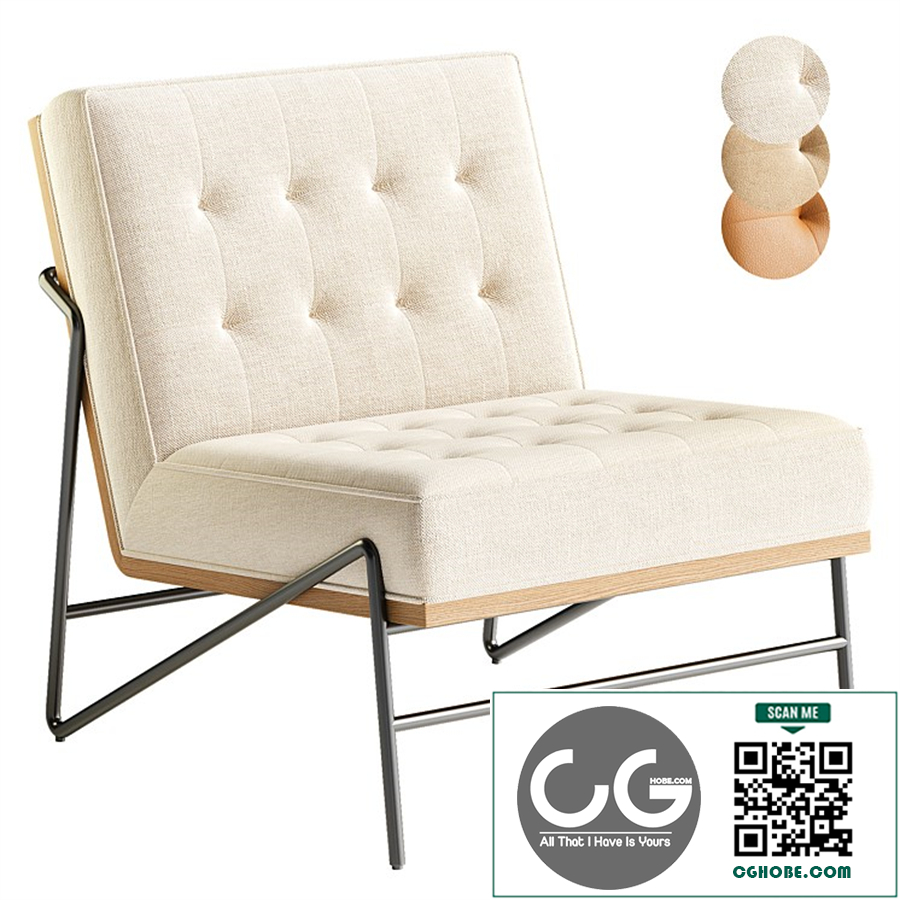 Angled Legs Chair by West Elm
