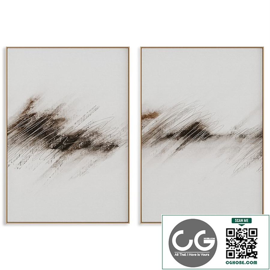 Abstract Painting Frame set 0194