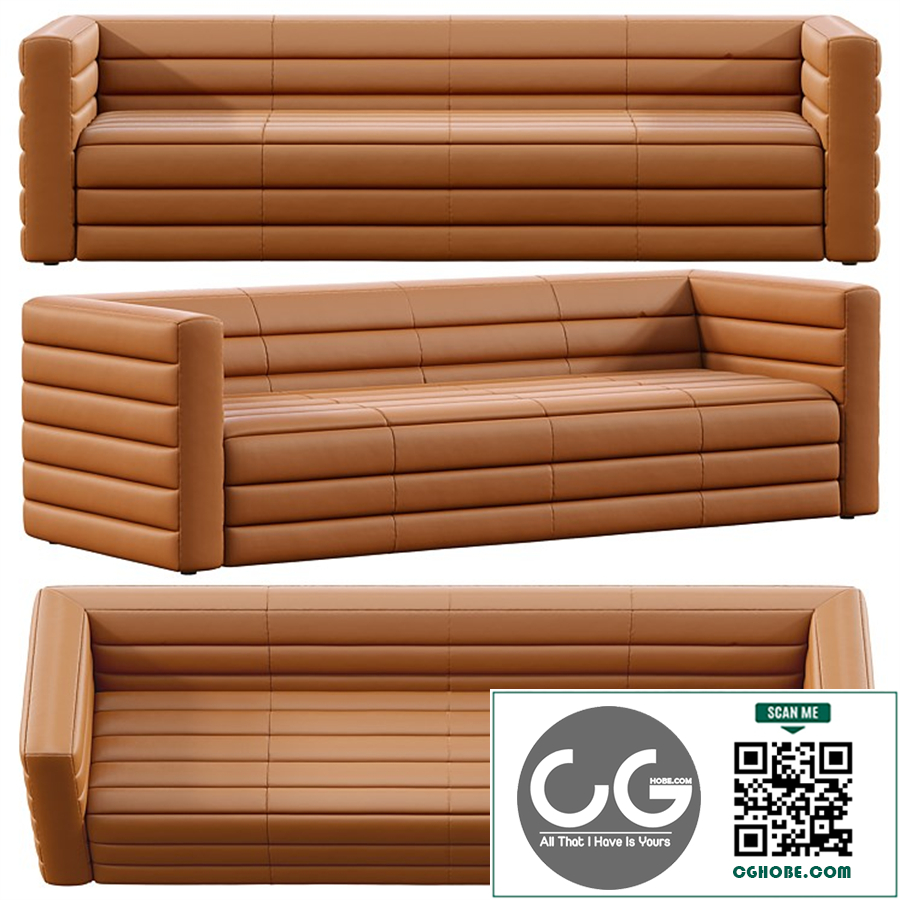 Strato Channeled Sofa