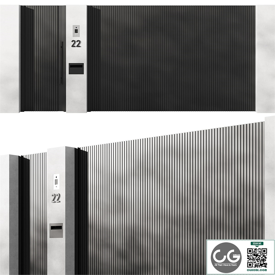 Modern sliding gates 01