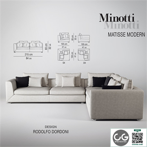  Minotti Matisse Modern