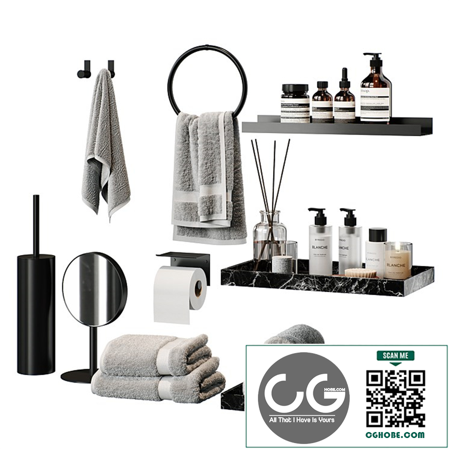 Bathroom decor set P06