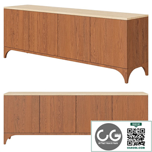 Roane Media Console by CB2