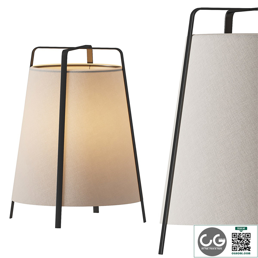 Japandi Fabric Floor Lamp