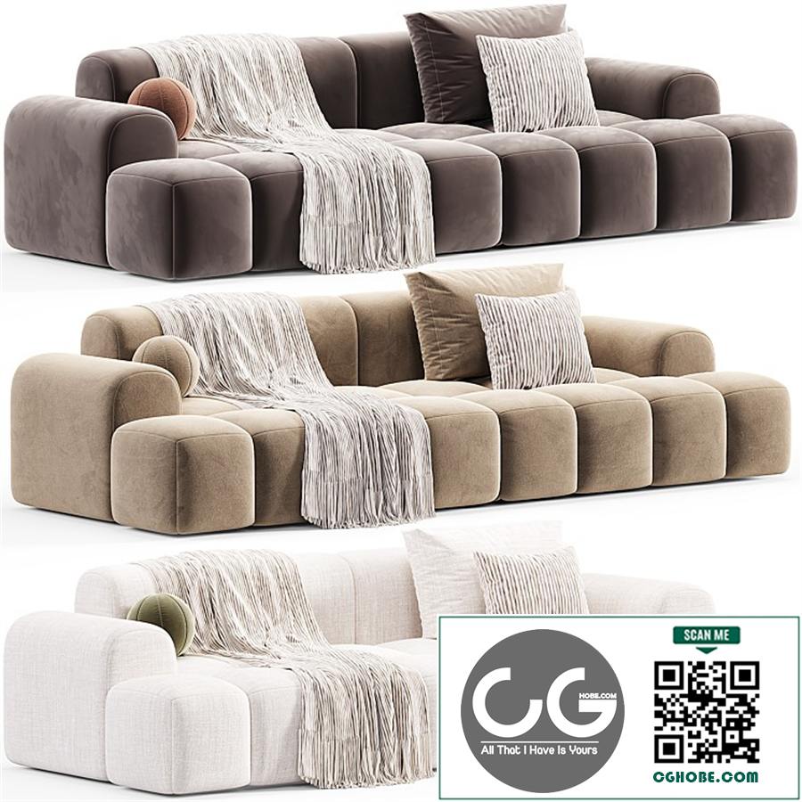 Extra Long Modern sofa 2