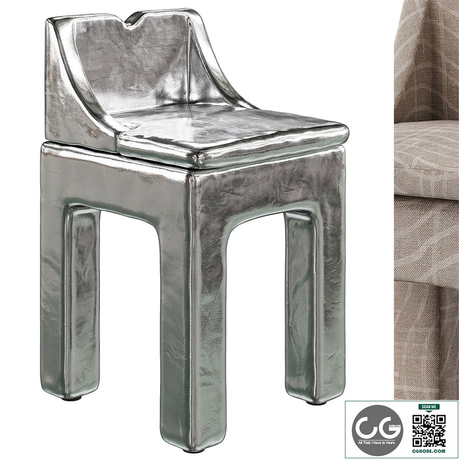 Bar stool Twin by BoArt